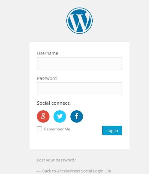 AccessPress Social Login Lite – Social Login WordPress Plugin Download Free WordPress Plugin