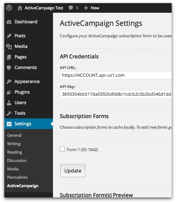 ActiveCampaign Download Free Wordpress Plugin 1