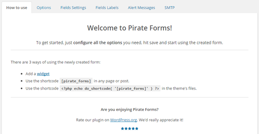Contact Form & SMTP Plugin for WordPress by PirateForms Download Free Wordpress Plugin 4