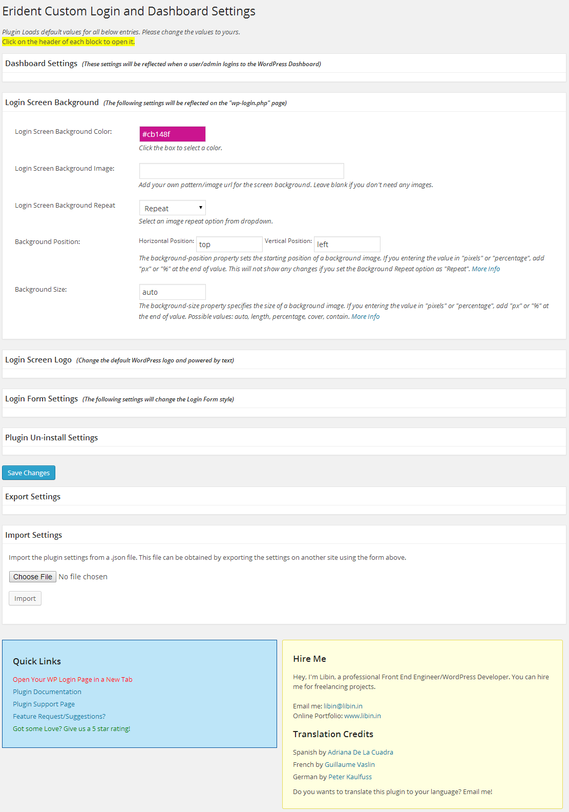 Erident Custom Login and Dashboard Download Free WordPress Plugin