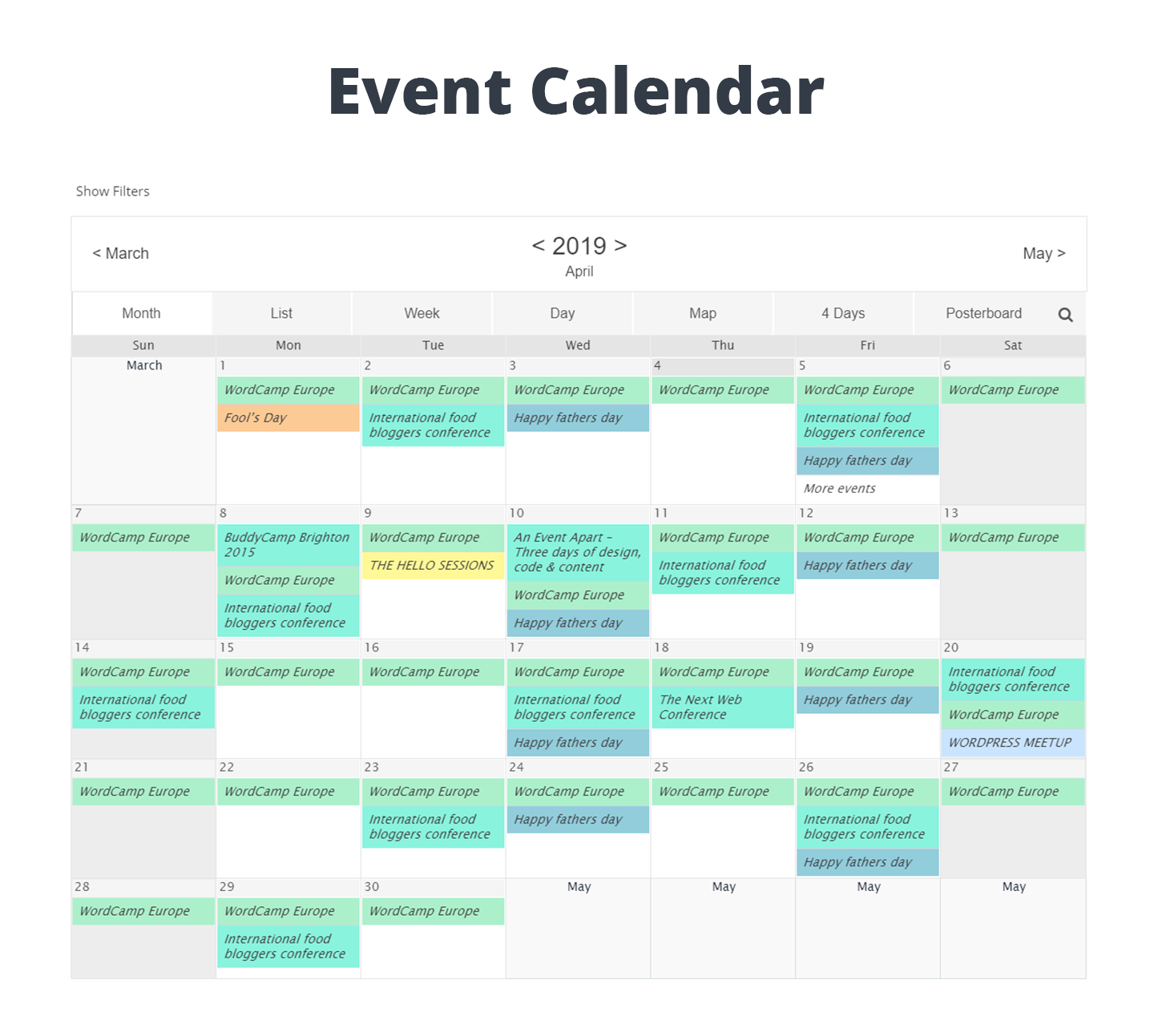 Event Calendar WD – Responsive Event Calendar plugin Download Free Wordpress Plugin 3