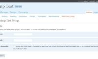 MailChimp List Subscribe Form Download Free WordPress Plugin