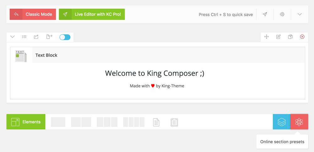 Page Builder: KingComposer – Free Drag and Drop page builder by King-Theme Download Free Wordpress Plugin 1