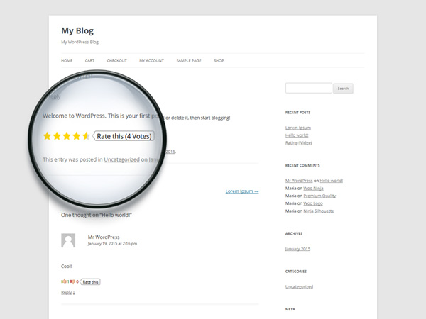 Rating-Widget: Star Review System Download Free Wordpress Plugin 5
