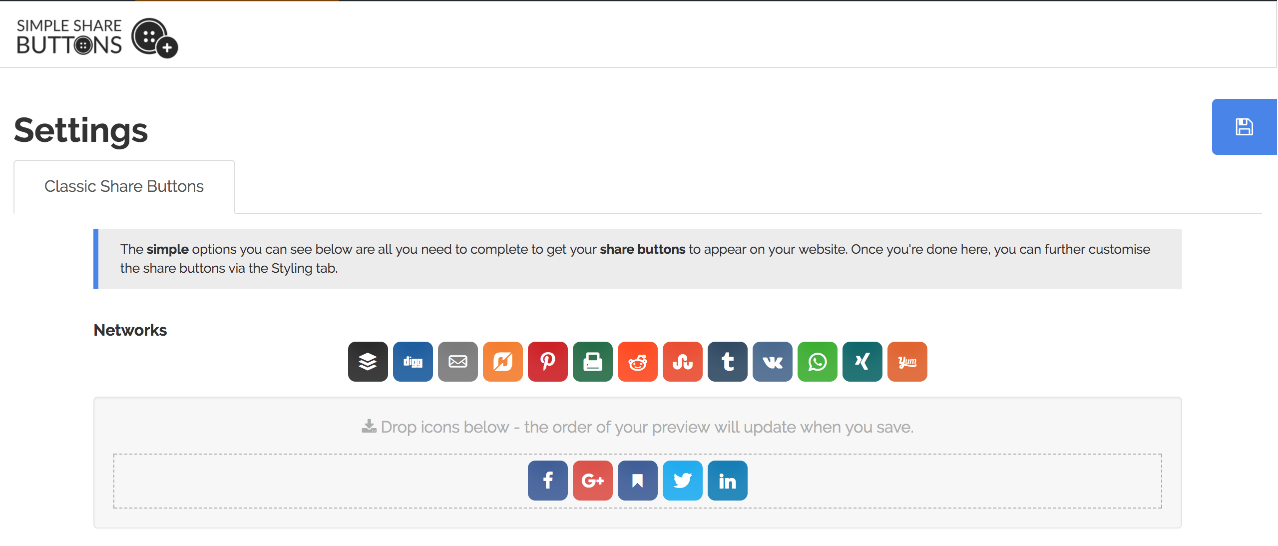 Simple Share Buttons Adder Download Free Wordpress Plugin 5