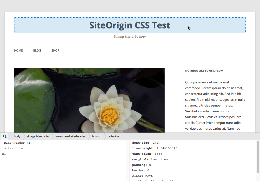 SiteOrigin CSS Download Free Wordpress Plugin 4