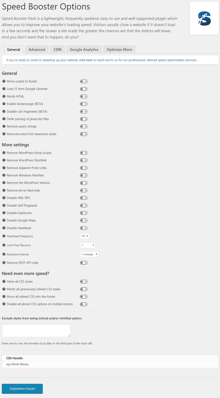 Speed Booster Pack Download Free Wordpress Plugin 【2022】