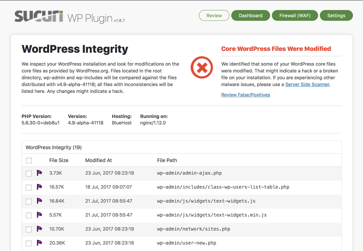 Sucuri Security – Auditing, Malware Scanner and Security Hardening Download Free Wordpress Plugin 3