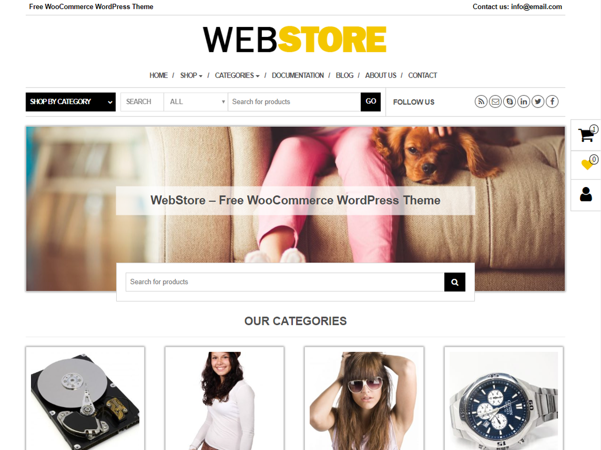 WebStore Download Free Wordpress Theme 2022 