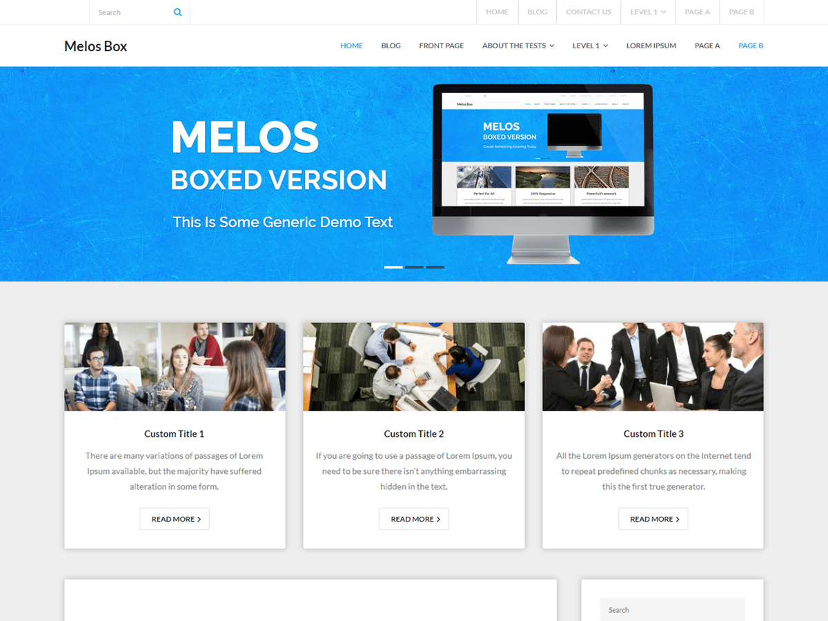 Melos Boxed Download Free Wordpress Theme 4