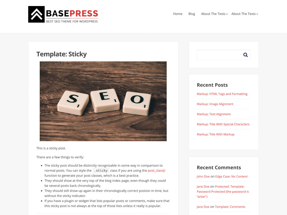 BasePress Download Free Wordpress Theme 3