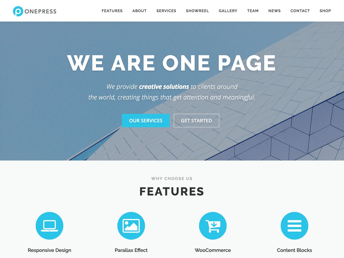 OnePress Download Free Wordpress Theme 2